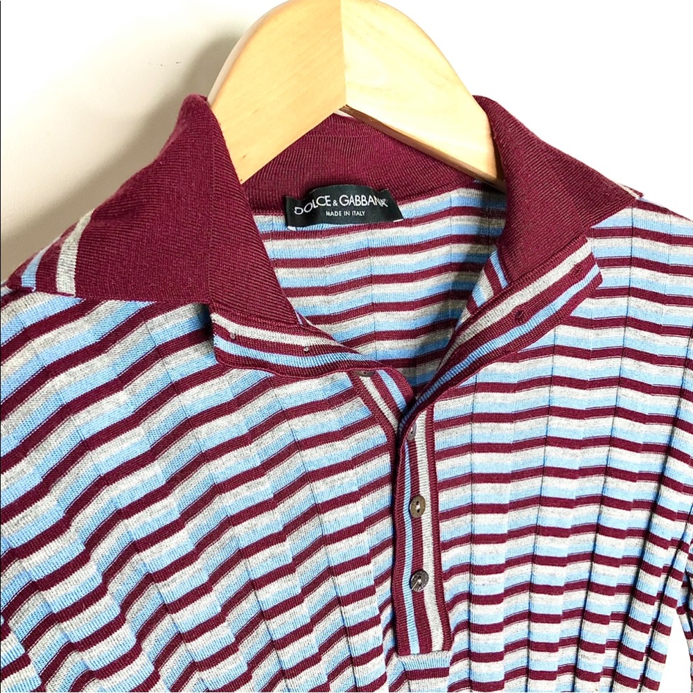 Dolce & Gabbana Men’s Striped Sweater